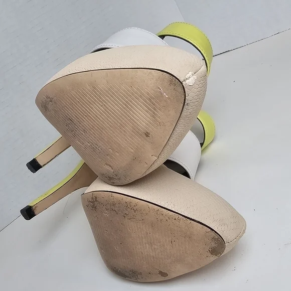 Call It Spring Yellow Strap Heels - Picture 14 of 14